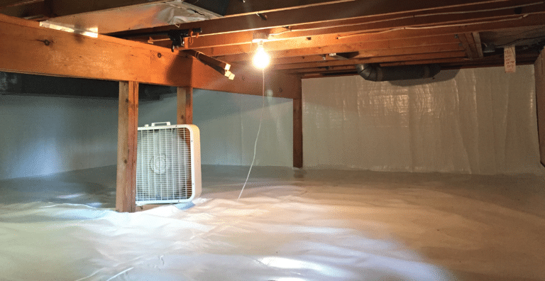 encapsulated crawl space