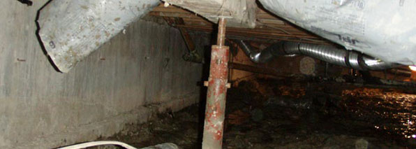 wet crawl space